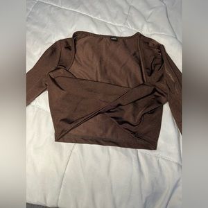 SHEIN long sleeve crop